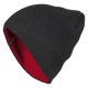 Шапка Brodeks Light Bicolor, цвет красный, чёрный