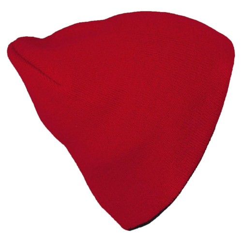 Шапка Brodeks Light Bicolor, цвет красный, чёрный Шапка Brodeks Light Bicolor, цвет красный, чёрный