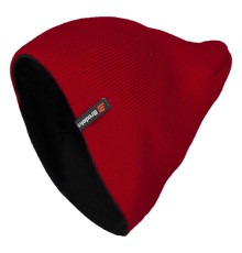 Шапка Brodeks Light Bicolor, цвет красный, чёрный