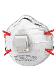 Респиратор чашеобразный RESPIK® RS2230 с клапаном, FFP3 (10 шт)
