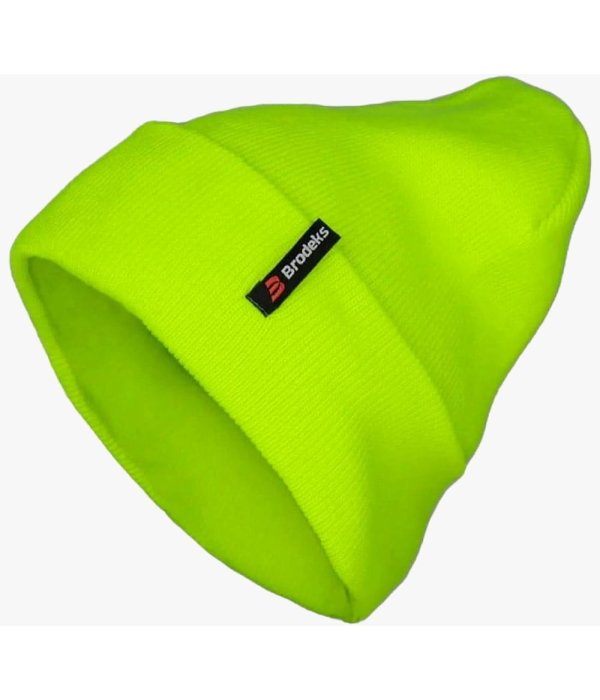 Шапка Brodeks Light Longer HV, салатовый