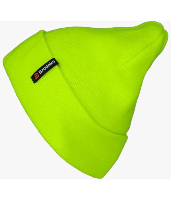 Шапка Brodeks Light Longer HV, салатовый