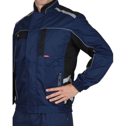 Куртка рабочая "Сириус-Фотон-Форсаж" мужская, цвет синий