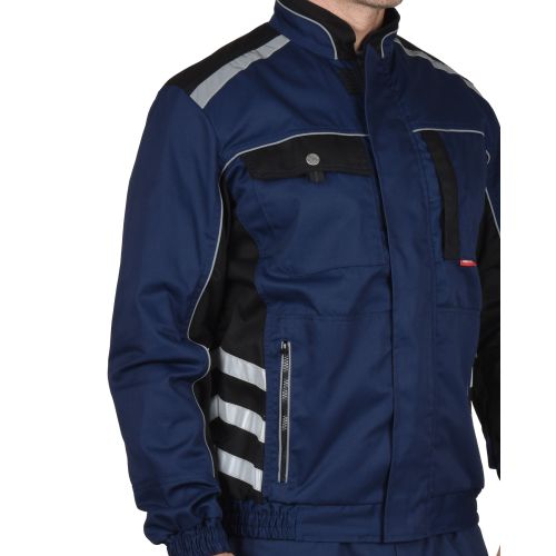 Куртка рабочая "Сириус-Фотон-Форсаж" мужская, цвет синий