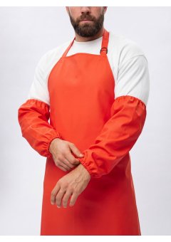 Нарукавники влагозащитные для рыбаков ProfLineSpecialist (ПВХ,550), оранжевый