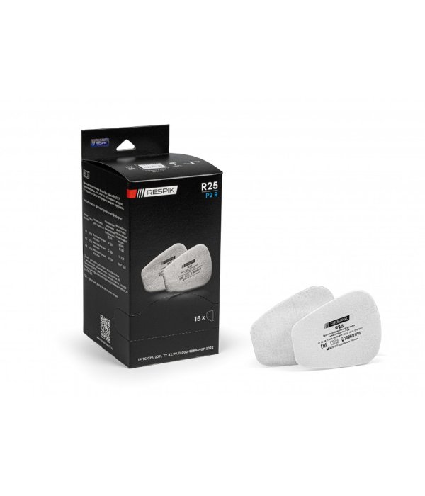 Фильтр противоаэрозольный RESPIK® R25 P2 R (2 шт)