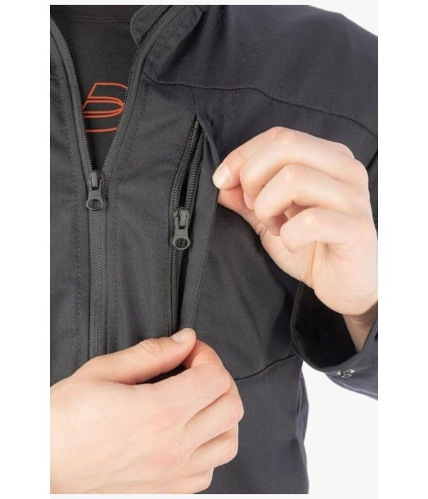 Куртка летняя мужская Brodeks KS234, чёрный