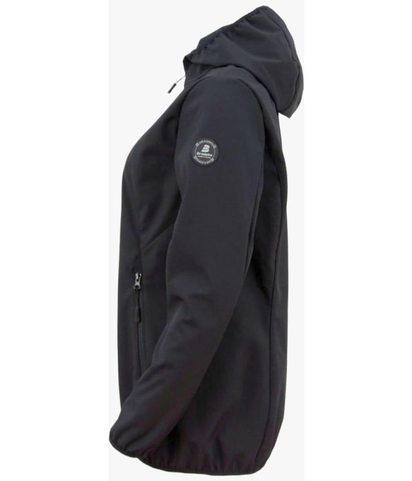 Куртка летняя женская Софтшелл Brodeks KS248, чёрный