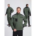Куртка ProfLineLeader (тк.Хлопок/Спандекс,260), хаки/черный