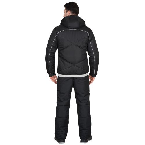 Куртка утеплённая мужская Сириус-Имидж, цвет чёрный