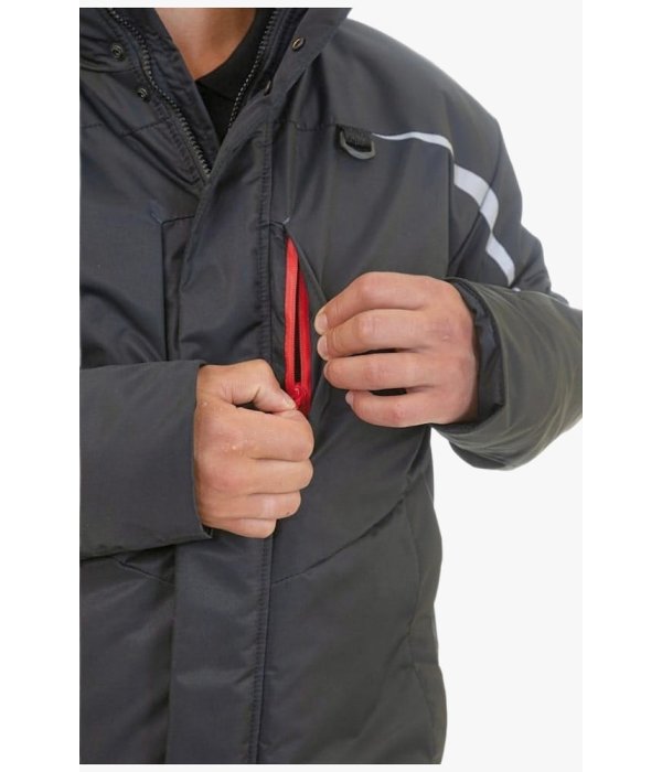 Куртка зимняя мужская Brodeks KW 231, чёрный