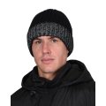 Шапка черная с СВ-элементами СИРИУС Юка, с утеплителем Тинсулейт (х12х60)