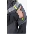 Комбинезон летний мужской Brodeks KS503, серый, чёрный