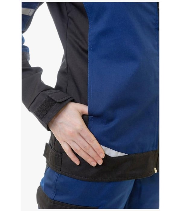 Куртка летняя женская Brodeks KS228, синий, чёрный