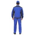 Костюм СИРИУС-ПРЕСТИЖ куртка, брюки, васильковый с синим, 245 г/м2, 65%ПЭ, 35%ХБ
