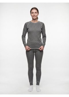 Термобелье женское Polar Active Uno (тк.Хлопок/Полиэстер,230), серый