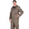 Костюм мужской летний, куртка рабочая короткая, брюки, ткань 100% ХБ, КМФ тёмный Песок Сириус-Канвас