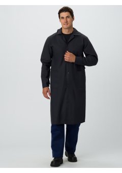 Халат мужской рабочий (тк.Бязь,145), черный