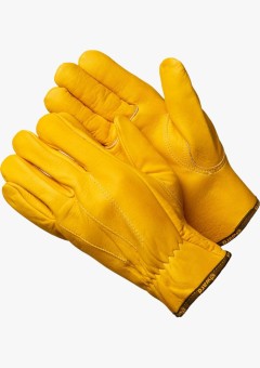 Перчатки цельнокожаные жёлтого цвета Force золотистые (Force Gold) Gward