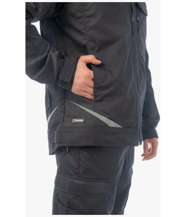 Куртка летняя мужская Brodeks KS202, чёрный