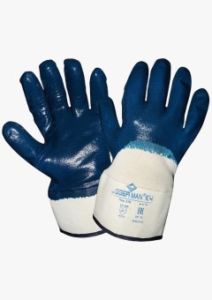 Перчатки Diggerman®КЧ (джерси+нитрил), ПЕР319