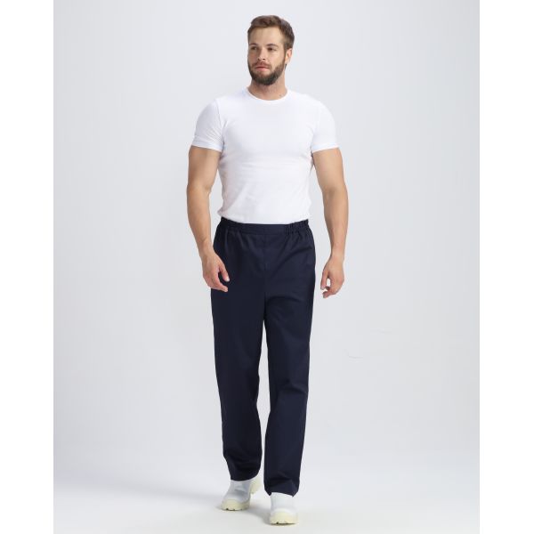 Костюм мужской ХАССП-Стандарт, ткань Смесовая, 160 г/м2, цвет тёмно-синий