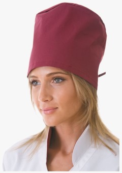 Колпак медицинский (смесовая) бордовый