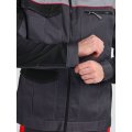 Костюм ProfLineBase-2 (тк.Твил,210) п/к, т.серый/черный/красный