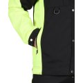Костюм СИРИУС-ОНИКС куртка, брюки черный с лимонным, 255 г/м2, 65%ПЭ, 35%ХБ