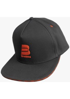 Бейсболка Brodeks KM131, красный, чёрный