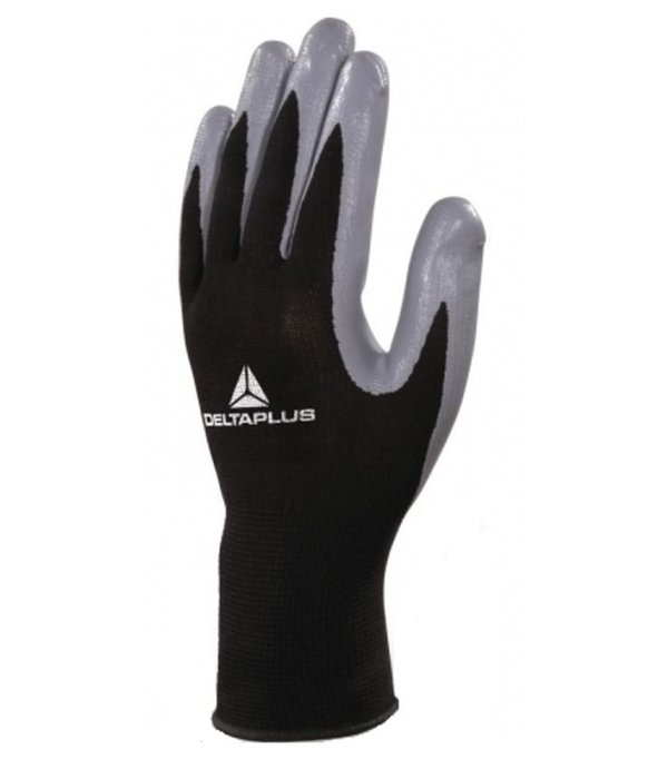 Перчатки DeltaPlus™ VE712GR (полиэстер+нитрил)