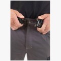 Ремень Brodeks KM102 + стрейч, чёрный, длина 140 см