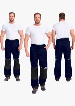 Брюки мужские ProfLineSpecialist (тк.Смесовая,240), тёмно-синий