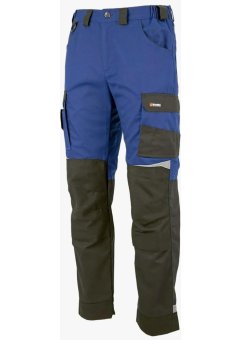 Брюки летние мужские Brodeks KS302, синий, чёрный