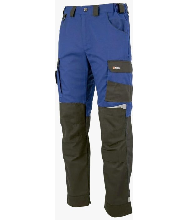 Брюки летние мужские Brodeks KS302, синий, чёрный