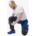 Брюки летние мужские Brodeks KS302, синий, чёрный
