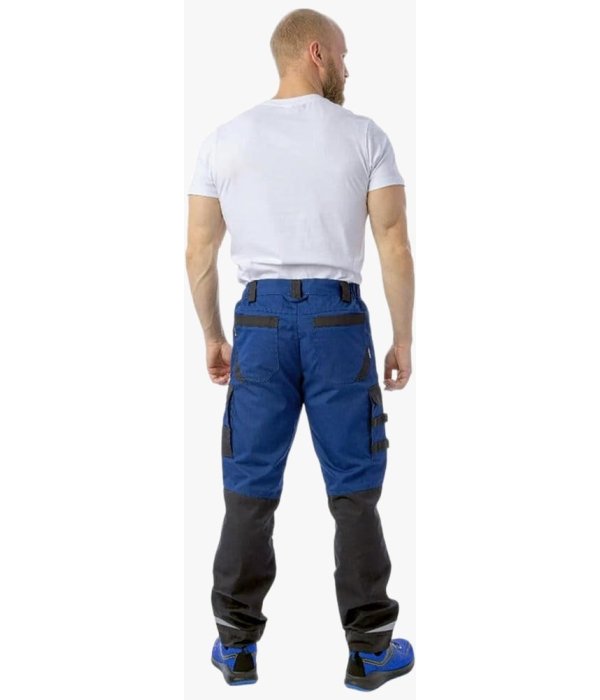 Брюки летние мужские Brodeks KS302, синий, чёрный