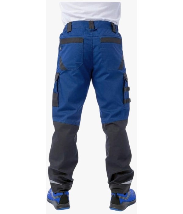 Брюки летние мужские Brodeks KS302, синий, чёрный