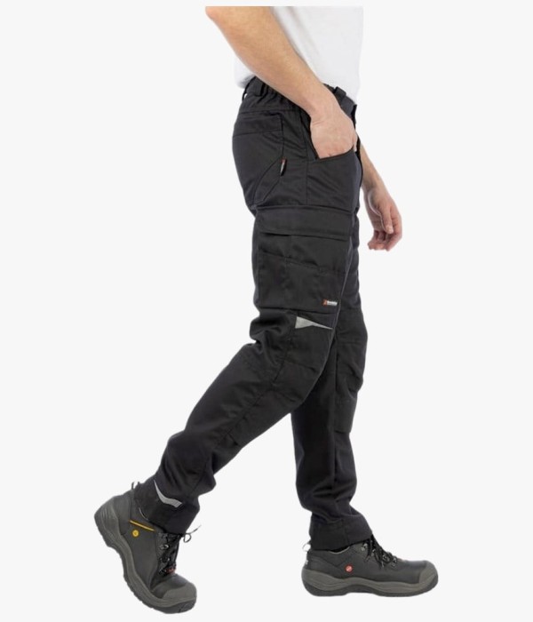 Брюки летние мужские Brodeks KS302, чёрный