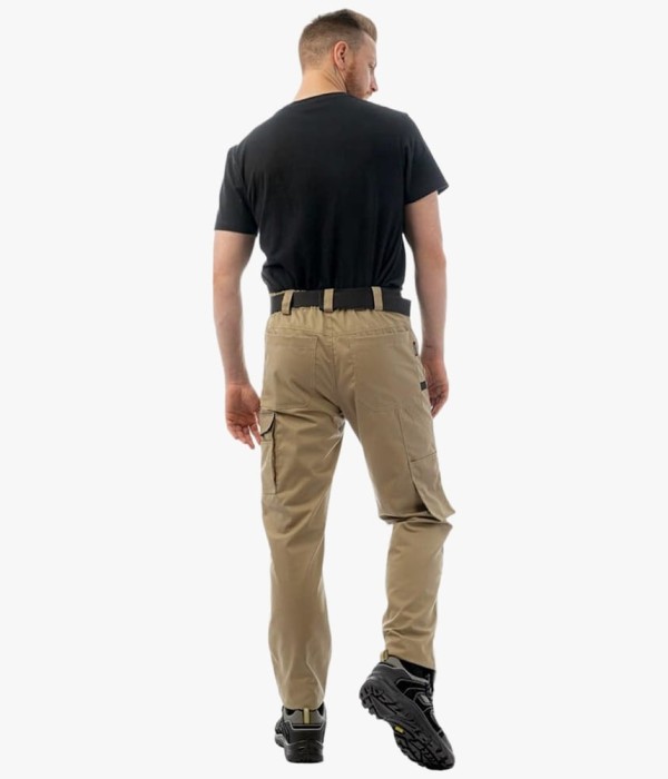 Брюки летние мужские Brodeks KS301, бежевый