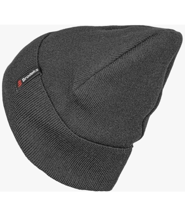Шапка Brodeks longer, тёмно-серый
