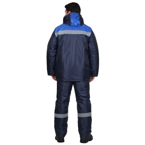Костюм рабочий мужской зимний Сириус-Рост-Норд, куртка, брюки, ткань Оксфорд