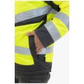 Куртка сигнальная зимняя женская Brodeks KW216, жёлтый, чёрный