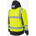 Куртка сигнальная зимняя женская Brodeks KW216, жёлтый, чёрный