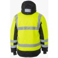 Куртка сигнальная зимняя женская Brodeks KW216, жёлтый, чёрный