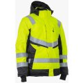 Куртка сигнальная зимняя женская Brodeks KW216, жёлтый, чёрный
