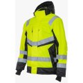Куртка сигнальная зимняя женская Brodeks KW216, жёлтый, чёрный