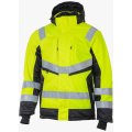 Куртка сигнальная зимняя женская Brodeks KW216, жёлтый, чёрный