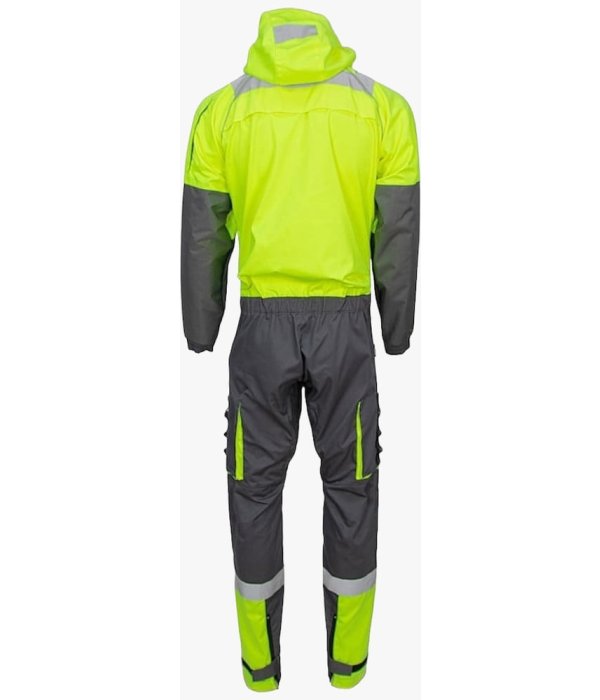 Комбинезон летний мужской Brodeks KS503, жёлтый, серый