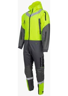 Комбинезон летний мужской Brodeks KS503, жёлтый, серый